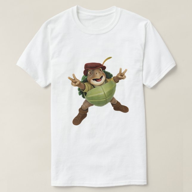 Forest Torin the Turtle T Shirt (Design framsida)
