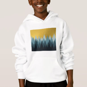 Forest Träd Golden Landskap T Shirt
