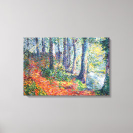 Forest Undergrowth (av Léo Gausson) Canvastryck