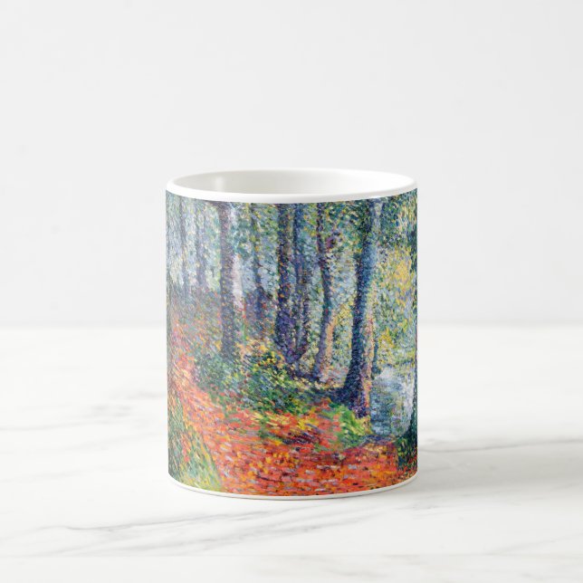 Forest Undergrowth (av Léo Gausson) Kaffemugg (Center)