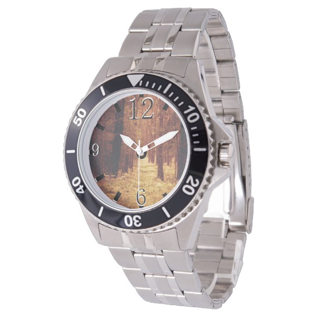 Forest Väg ... Armbandsur (Vinklad)