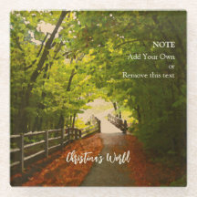 FOREST VÄG Fall 07 - Underlägg av glas