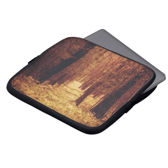 Forest Väg... Laptop Sleeve (Framsida topp)