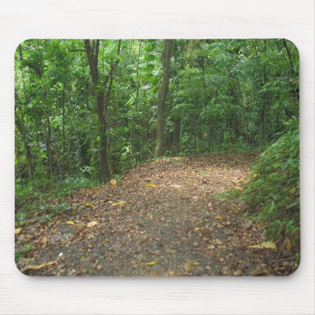 Forest Väg Mousepad Musmatta (Framsidan)