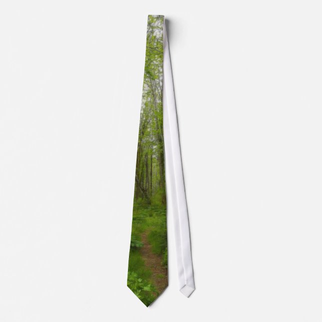 FOREST VÄG NeckTie Slips (Framsida)