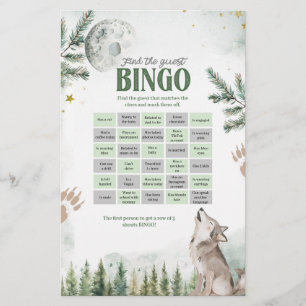 Forest Varg Find the Guest Bingo Games