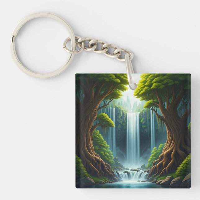 Forest Waterfall (Framsidan)