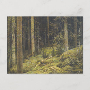 Forest Wilderness av Ivan Shishkin Vykort