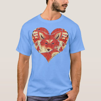 Forest Wildlife Foes Natature Animal Lover Heart f T Shirt
