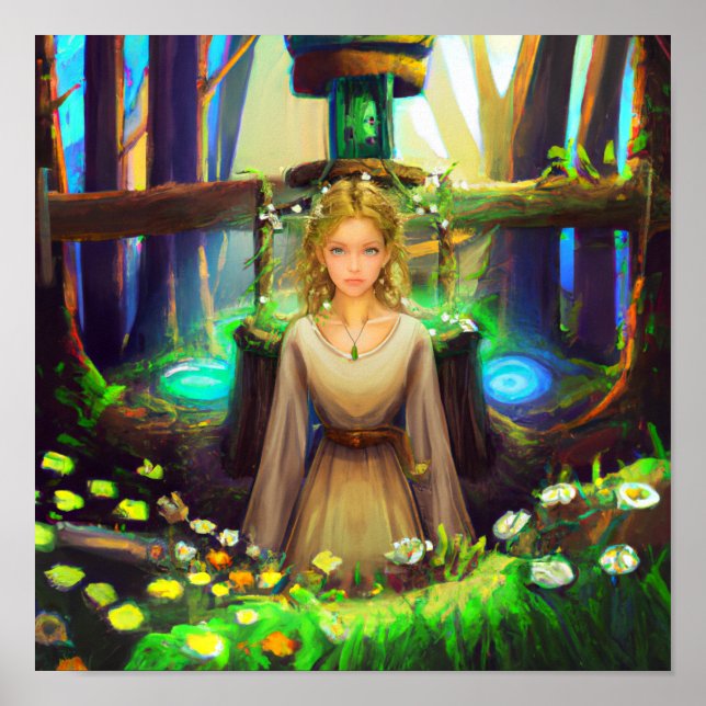 Forest Witch Poster (Framsidan)