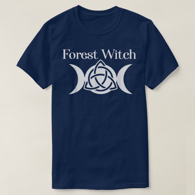 Forest Witch Wicca 851 T Shirt (Design framsida)