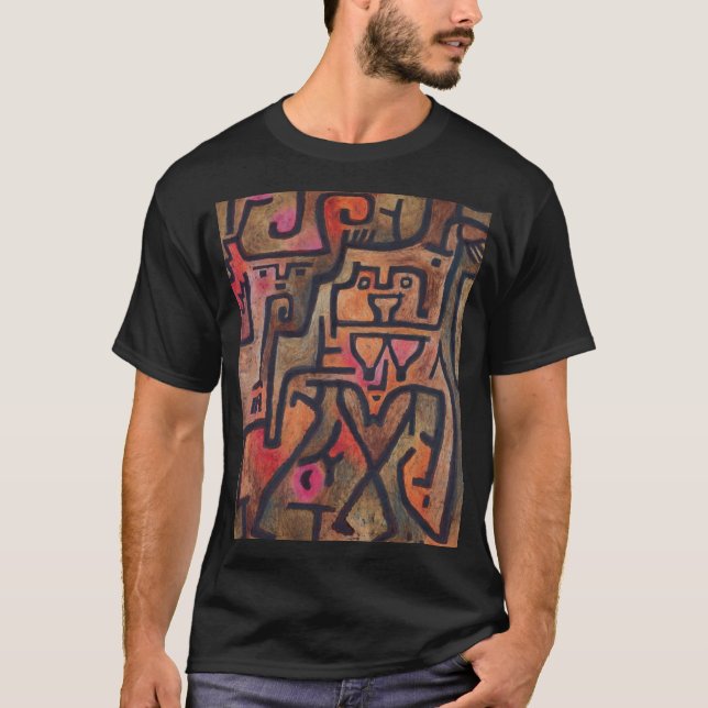 Forest Witches - Paul Klee T Shirt (Framsida)