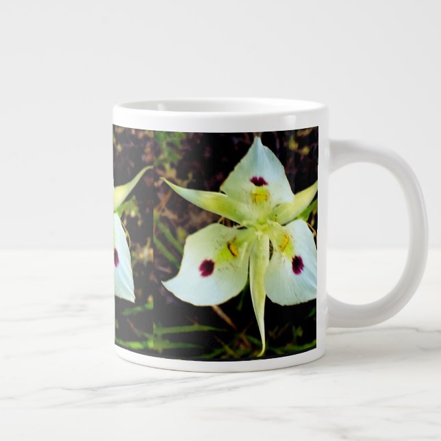 Forest Wood Fairy Flower Kopp Jumbo Mugg (Höger)