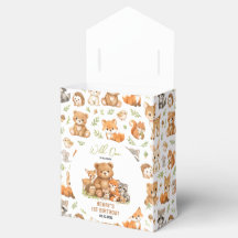 Forest Woodland Animals Wild One 1st Birthday
