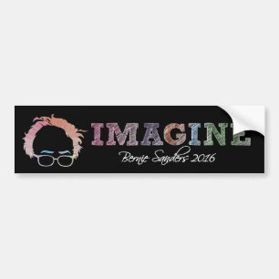 Föreställ Bernie slipmaskiner 2016 Bildekal