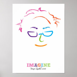 Föreställ Bernie slipmaskiner 2016 Poster