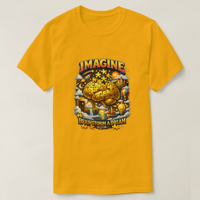 Föreställ dig 1m t shirt (Design framsida)