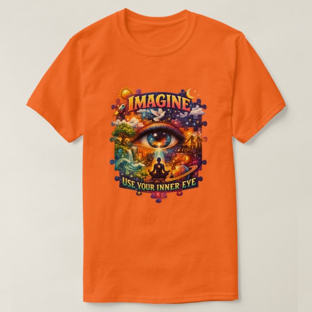 Föreställ dig 1n t shirt (Design framsida)