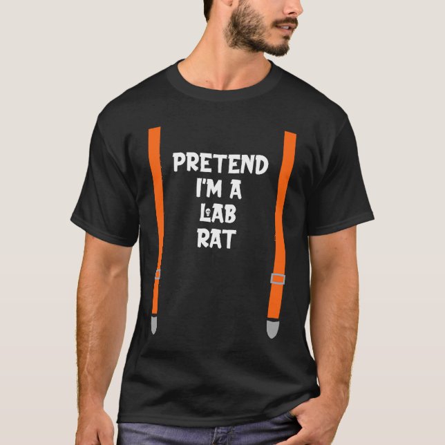 Föreställ dig att jag är Lab Rat Lätt Halloween-fe T Shirt (Framsida)