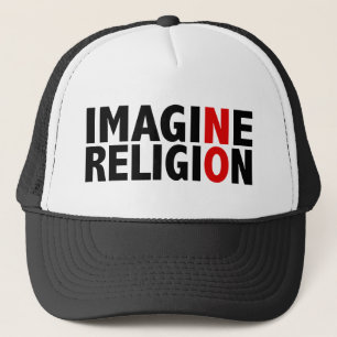 Föreställ dig ingen religion truckerkeps