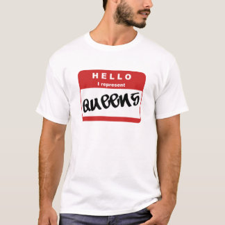 Föreställ drottningar tee shirt