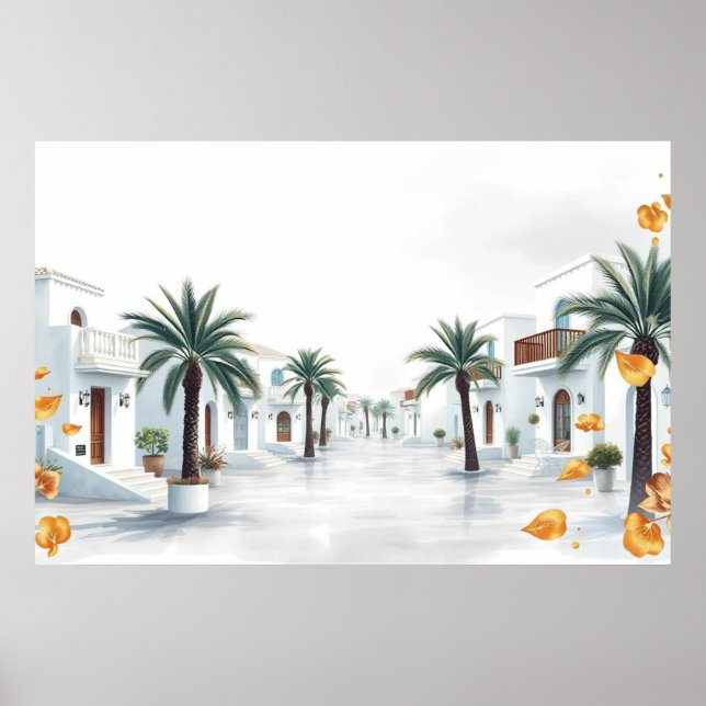 Föreställ er, fredligt, himmelskt ställe nummer 1 poster (Framsidan)