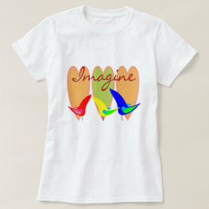 Föreställ fågelT-tröja T Shirt