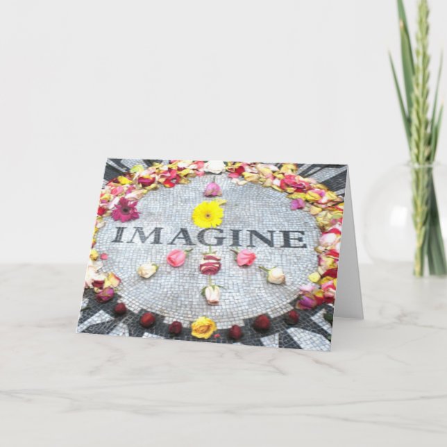 Föreställ fred kort (Framsida)