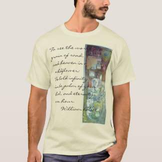 Föreställ. Handpainted monoprint Tee