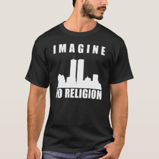 Föreställ ingen religion t-shirt
