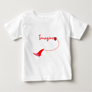 "Föreställ",---John gåvor Tee Shirt