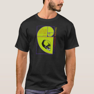 Föreställ matematik tee shirt