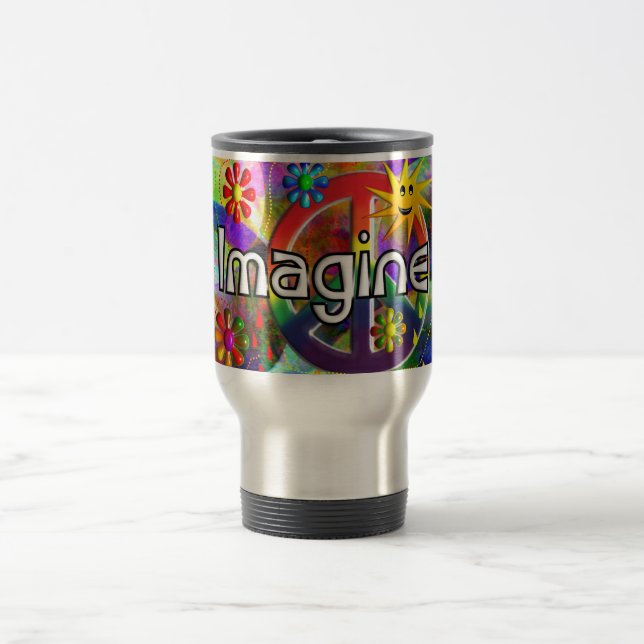 "Föreställ" Psychadelic 70-talgåvor Resemugg (Center)