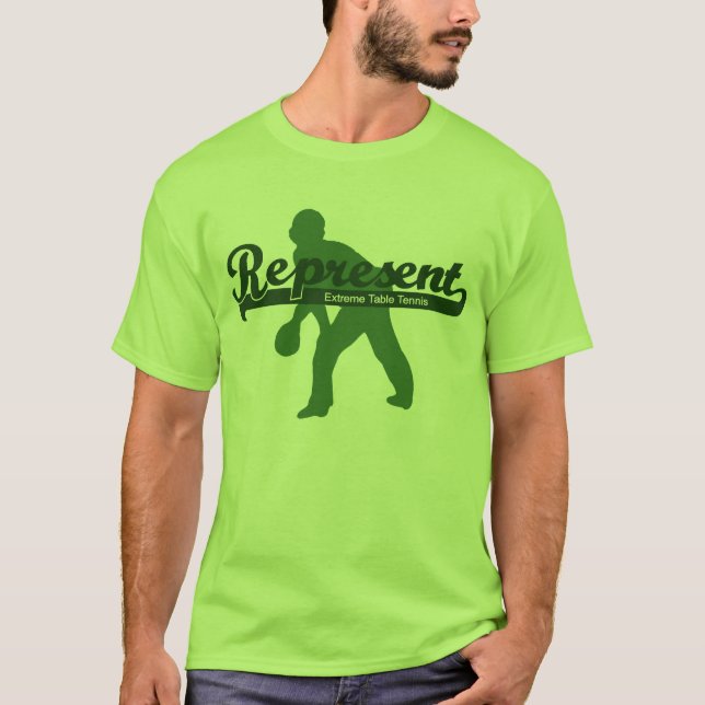 Föreställ t-skjortan tee (Framsida)