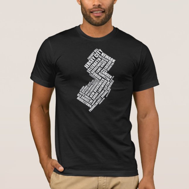 Föreställ (vit) tee (Framsida)