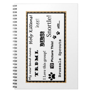 Föreställa detta! anteckningsbok