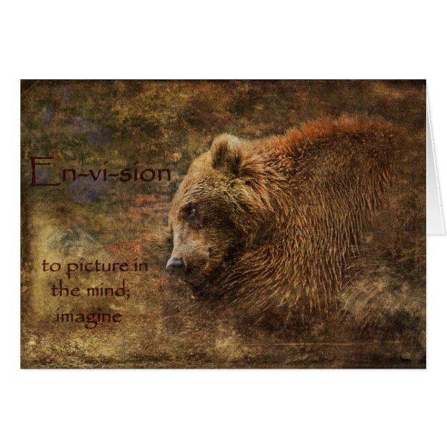 Föreställa sig hälsningskort (Framsidan Horizontal)