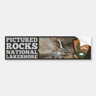 Föreställd stenmedborgare Lakeshore Bildekal