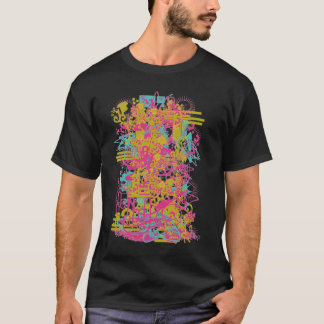 föreställningen antecknar "den pinkisrock" t shirt