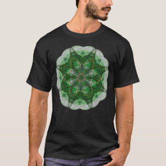 FöreställningsMandala (grönt) T Shirt