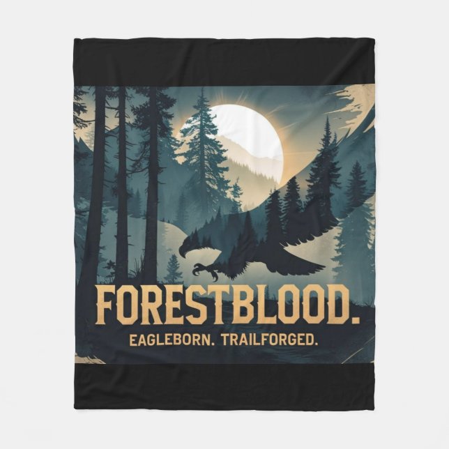 Forestblood – Espíritu Salvaje Nacido del Bosque Fleecefilt (Framsidan)