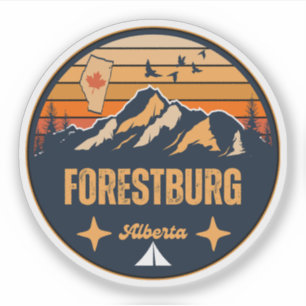 Forestburg, Alberta Klistermärken