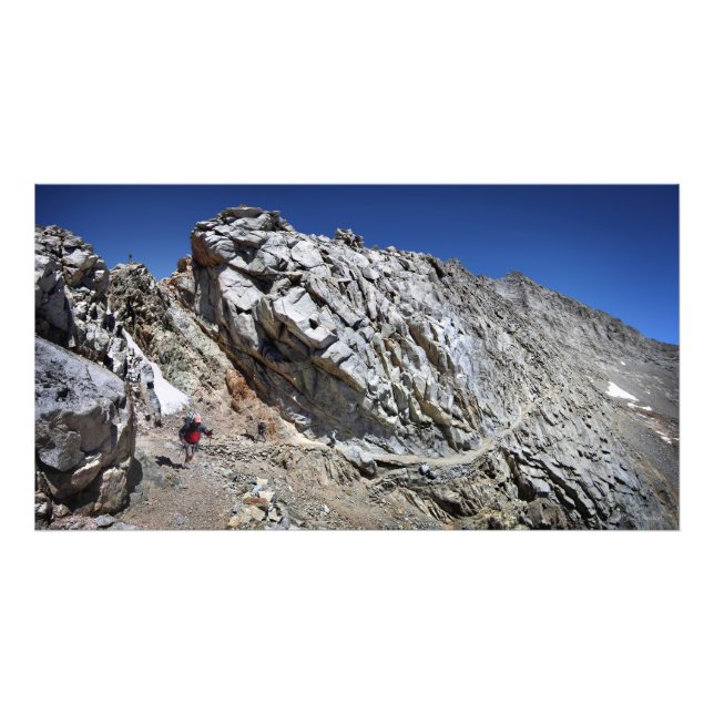 Forester Pass Catwalde - John Muir Trail Fototryck (Framsidan)