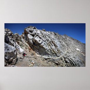 Forester Pass Catwalde - John Muir Trail Poster
