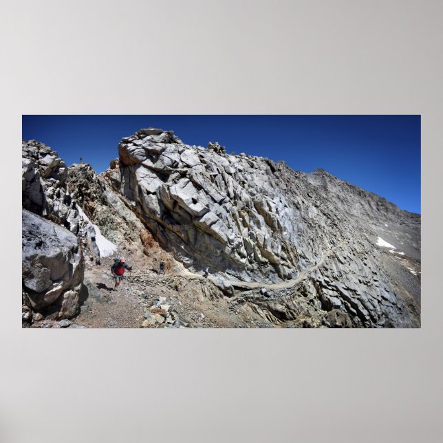 Forester Pass Catwalde - John Muir Trail Poster (Framsidan)