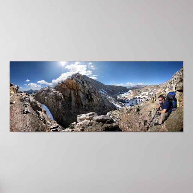 Forester Pass - John Muir Trail Poster (Framsidan)