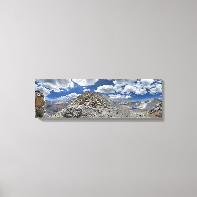 Forester Pass - John Muir Trail - Sierra Nevada Canvastryck (Framsida)