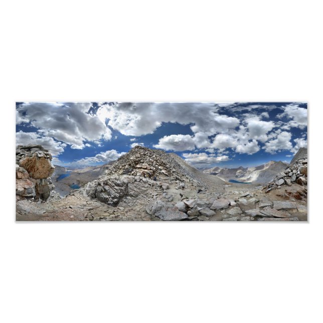 Forester Pass - John Muir Trail - Sierra Nevada Fototryck (Framsidan)