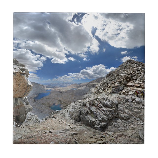Forester Pass - John Muir Trail - Sierra Nevada Kakelplatta (Framsidan)