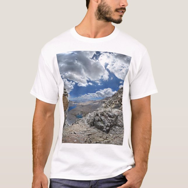 Forester Pass - John Muir Trail - Sierra Nevada T-shirt (Framsida)